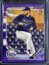 Stinson, Graeme - 2019 Bowman Draft Paper - Purple - 127/250