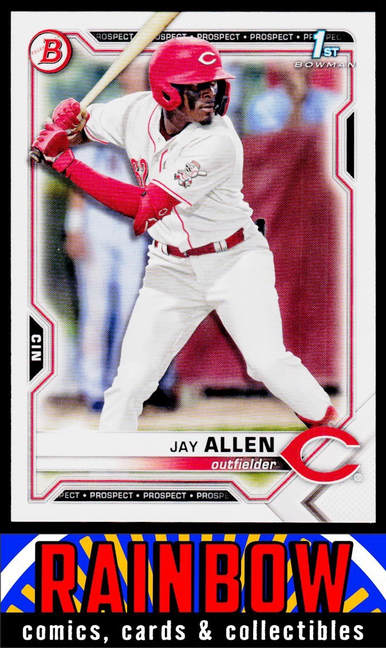 2021 Bowman Draft #BD-11 Jay Allen Cincinnati Reds