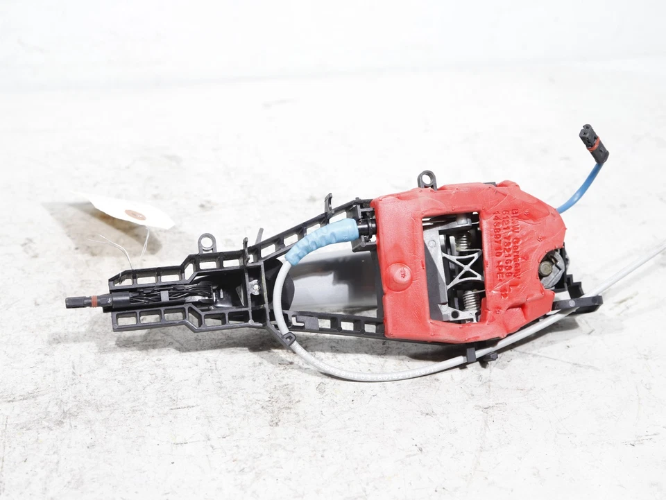 Conjunto de manija de puerta delantera izquierda BMW 328i 330i 335i 340i F30 12-18 7321639 OEM Foto 4 de 4