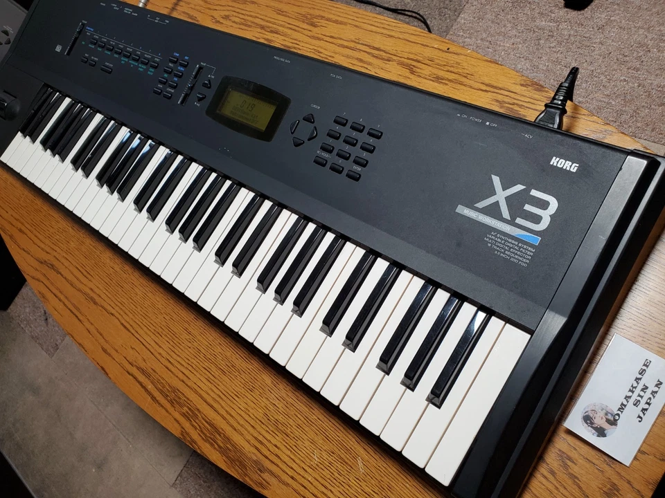KORG X3 Synthesizer Music Workstation Used Initialized Good Condition Japan - Image 2 of 4
