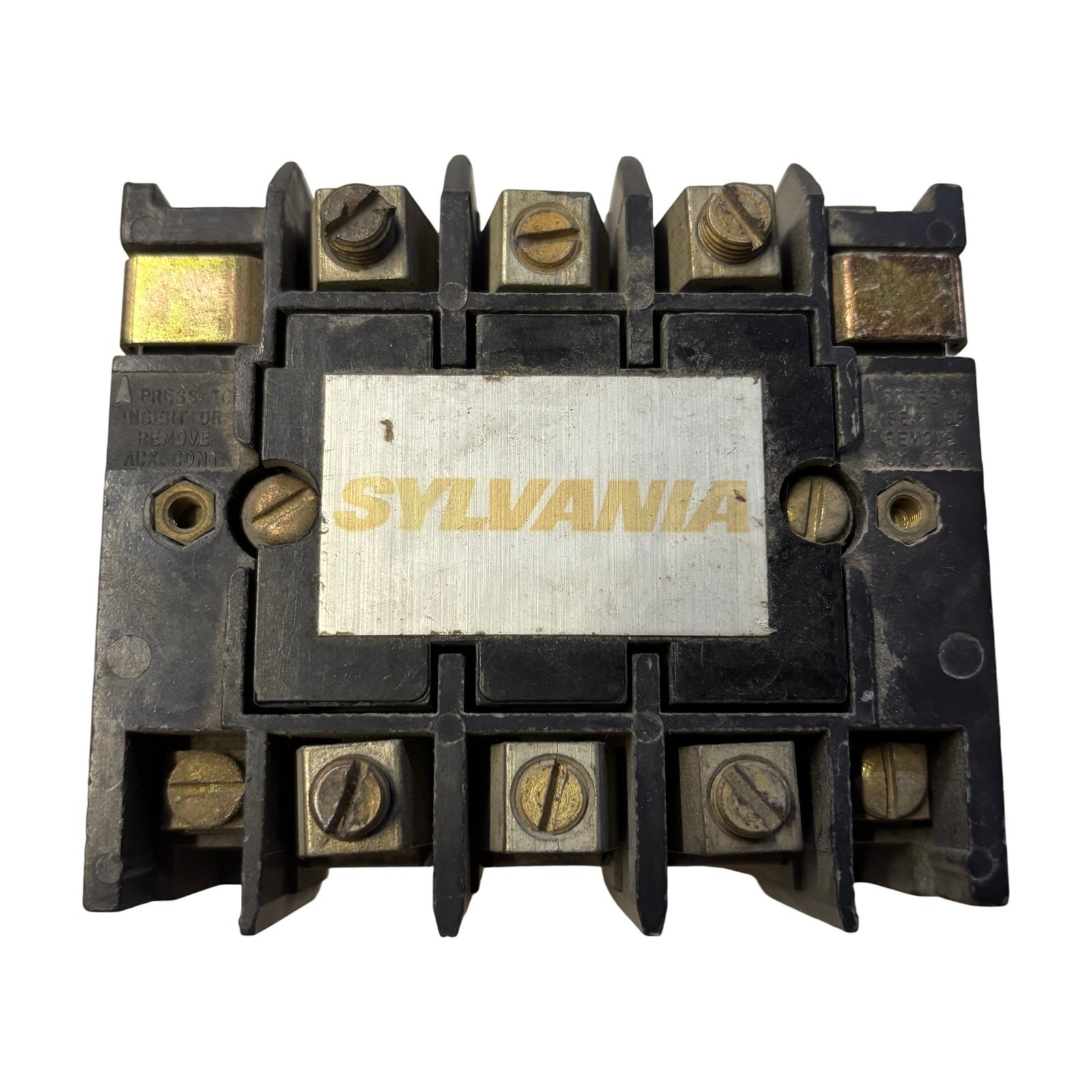 Sylvania T77U03C 60A 3-Pole 600V Lighting Contactor Bulletin 7707LC Type TM