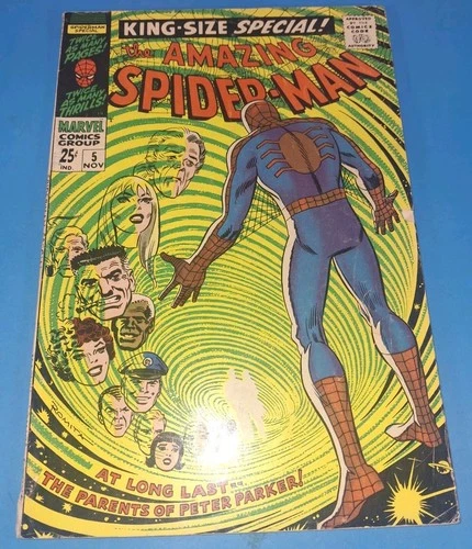 1968 King-size Special! #5 The Amazing Spider-man -MARVEL COMICS GROUP VG/F