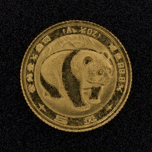Photo of a 1983 Chinese Gold Panda 1/20 oz from an eBay listing that sold on Jun 28, 2026