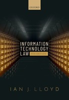 Information Technology Law | Ian J. Lloyd | Taschenbuch | Englisch | 2020
