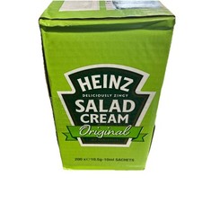 HEINZ SALAD CREAM Single Sachets 7 - 11.5G Individual Single Portion SACHET