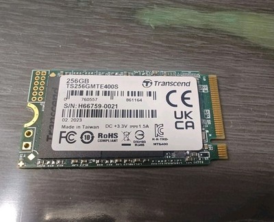 Transcend m.2 256GB SSD mit Windows 11 Pro 2242 | NVME | Festplatte 