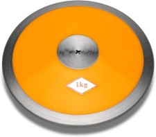 Nylon Discus 1kg, 1kg Track and Field, Suitable for Orange