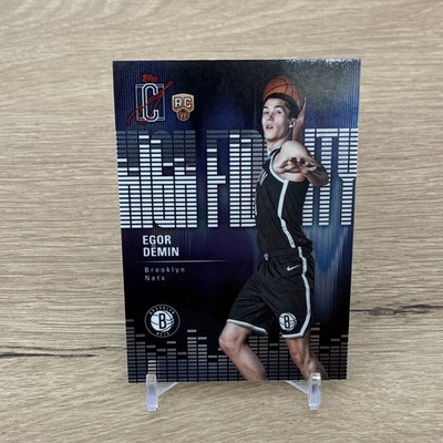 Topps 2025-26 High Fidelity Rookie Insert Egor Demin Nets #HF-8