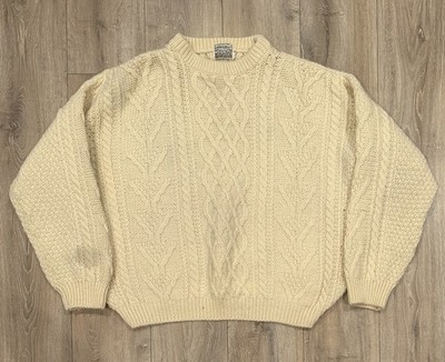 Vintage DINGLE Men s 100% Wool Sweater Large