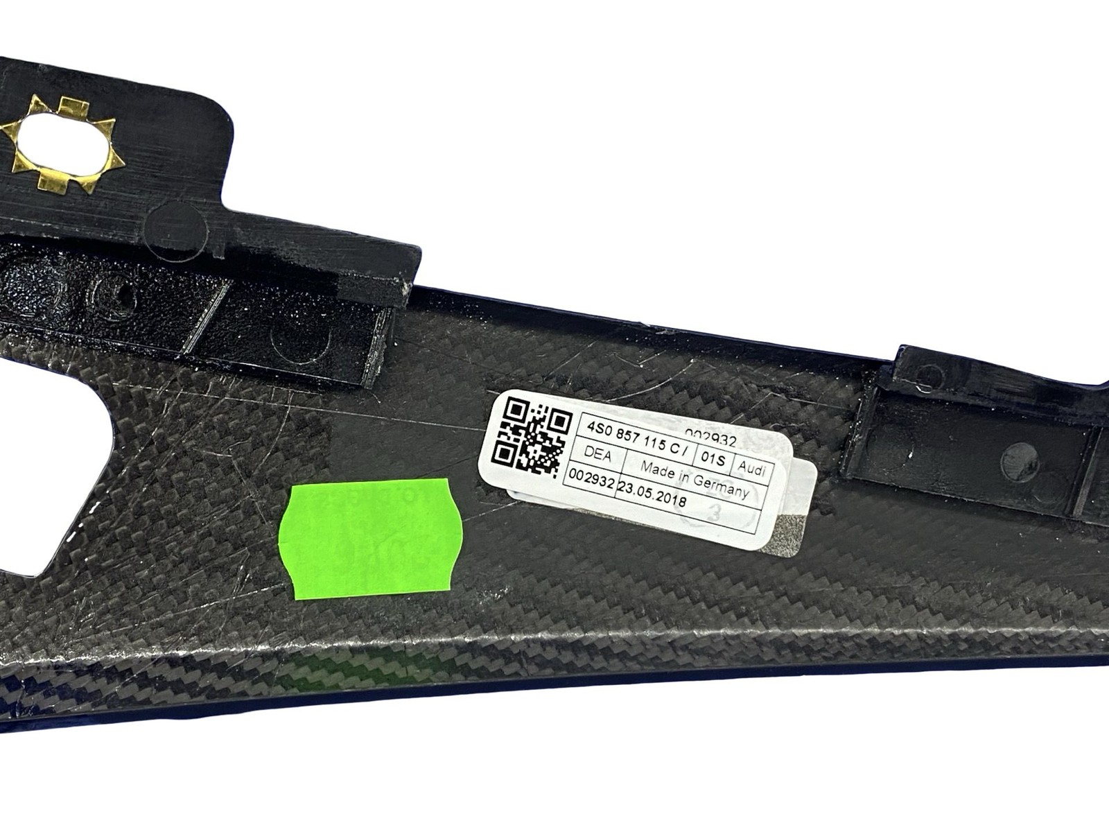 2017-2023 AUDI R8 V10 4S RWS OEM INTERIOR DASH DOOR AC VENT TRIM SET 4S1857211D