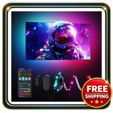 Govee TV LED Backlight RGBIC 7.8ft for 40-50inch TVs with App Control