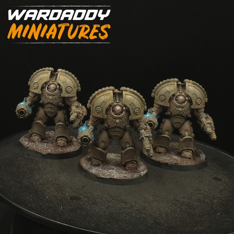 Pro Painted Warhammer 40k Death Guard Saturine Terminators #1 30k Horus Hersey