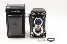  Excellent Minolta Autocord III TLR Camera w/ Rokkor 75mm f/3.5 Lens JAPAN