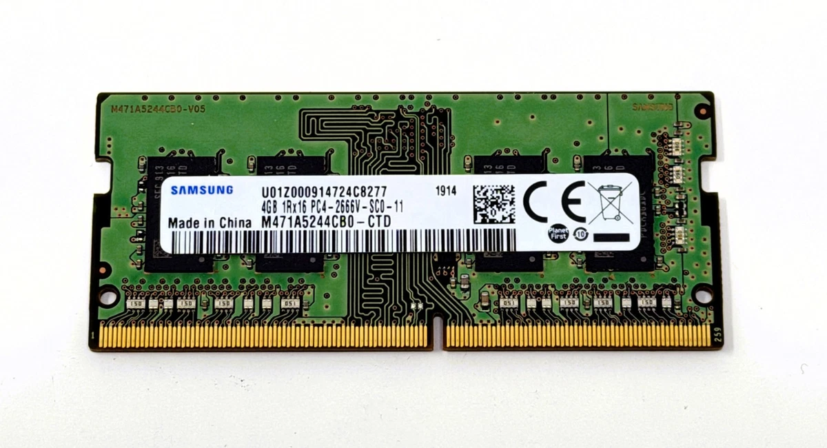 Samsung DDR4 SDRAM 4 GB Total Capacity Memory (RAM) for sale | eBay