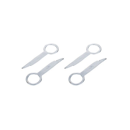 cles extraction autoradio démontage audi symphony 2 K7 - Photo 4 sur 4