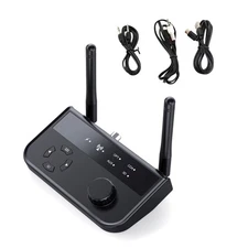 Bluetooth 5.3 Transmitter Receiver Fit RCA AUX TV Home Stereo Audio Adapter