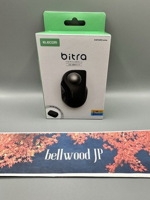 ELECOM bitra Trackball Mouse Quiet Index Finger Operation Bluetooth Wireless 