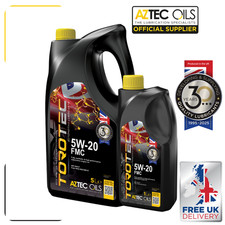 6L Torotec 5W-20 FMC Fully Synthetic Engine Oil API SN/CF Ford WSS-M2C948-B 7.75 per litre