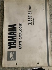 Catalogo Ricambi Yamaha XJ550 '81 Spare Parts Catalogue