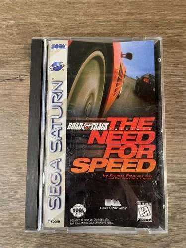 Road & Track Presents: The Need for Speed (Sega Saturn, 1996) Tested- Fast Ship!