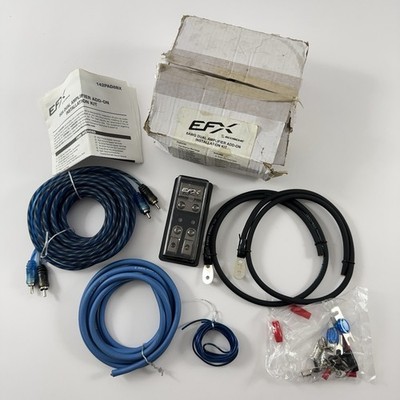 Scosche EFX 142PAD8BX 8 AWG Dual Amplifier Add-On Installation Kit Brand New