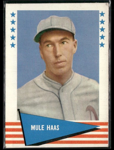 Mule Haas #109 1961 Fleer card