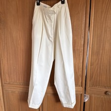 Cobra Golf Comfort White Microfiber Golf Pants Made In Canada
