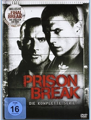 Prison BreakStaffel 1-4 + Final Break DVD