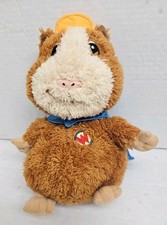 2008 Nick Jr. Linny The Guinea Pig Yellow Hat Blue Cape 10" Plush