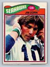 1977 Topps #65 Jim Zorn RC Rookie NFL Seattle Seahawks