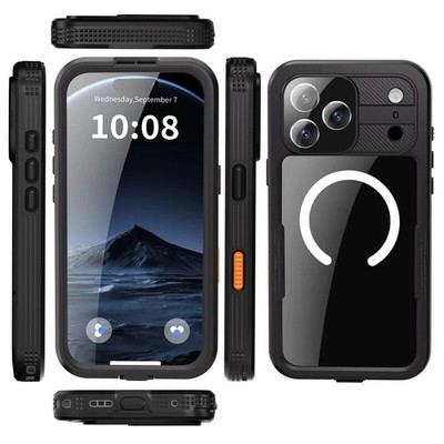 Für Apple iPhone 17 Pro Max 360° Wasserdicht SchutzHülle mit MagSafe Tasche IP68