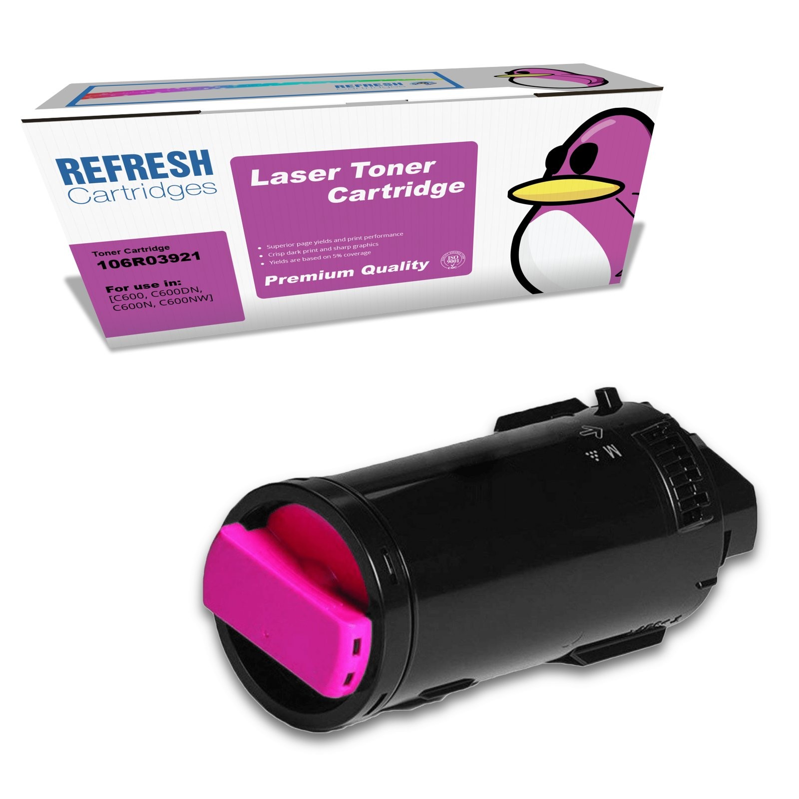 Refresh Cartridges Magenta 106R03921 Toner Compatible With Xerox Printers