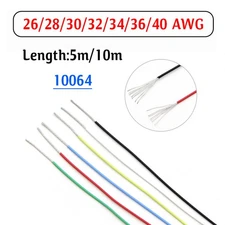 UL10064 ultra-fine 26/28/30/32/34/38/40 AWG Electronic High Temp Hook Up Wire