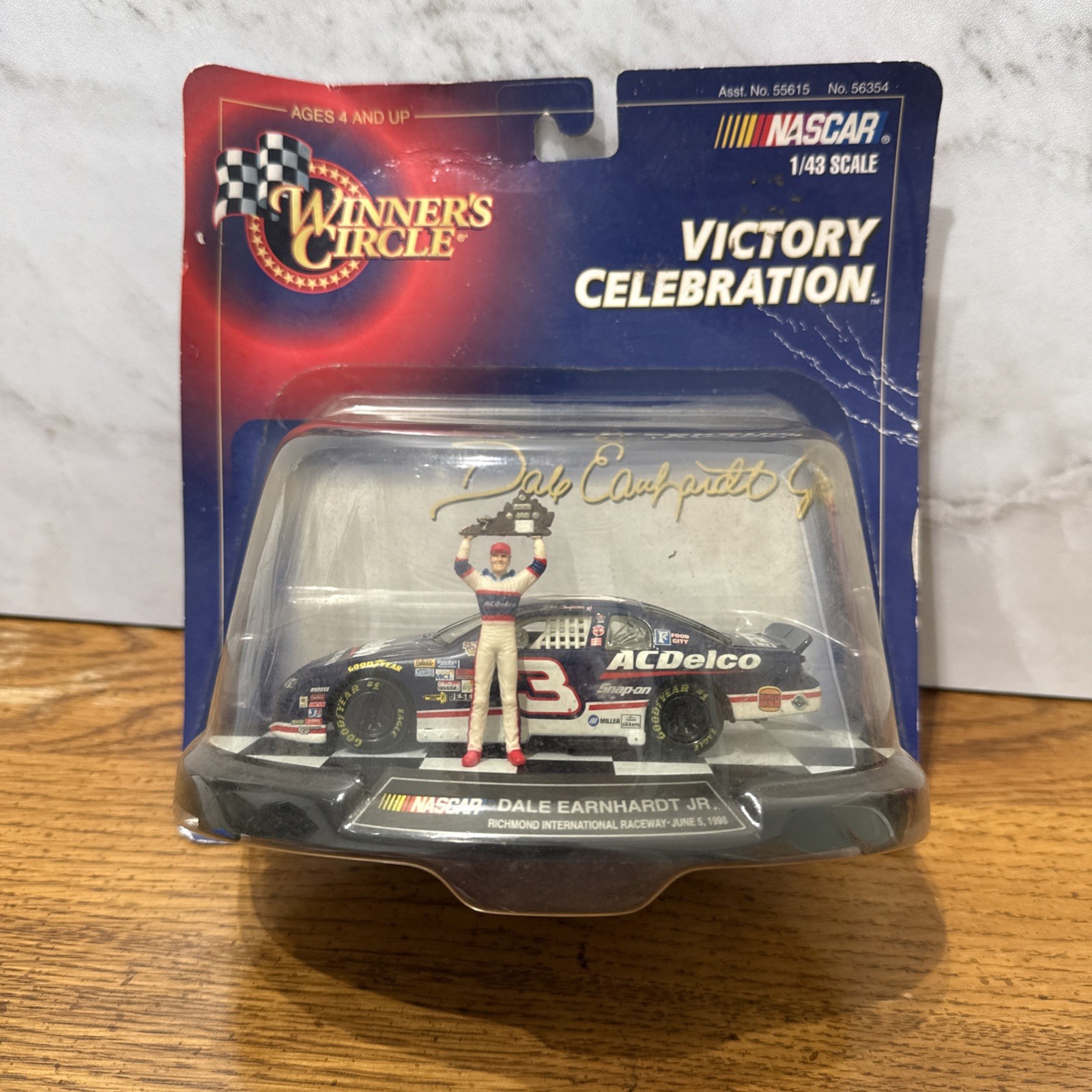 WINNERS CIRCLE ~ “Victory Celebration” DALE EARNHARDT JR. #3 Richmond June 1998.