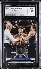 2025 TOPPS NOW WWE #137 JOHN CENA CGC 9