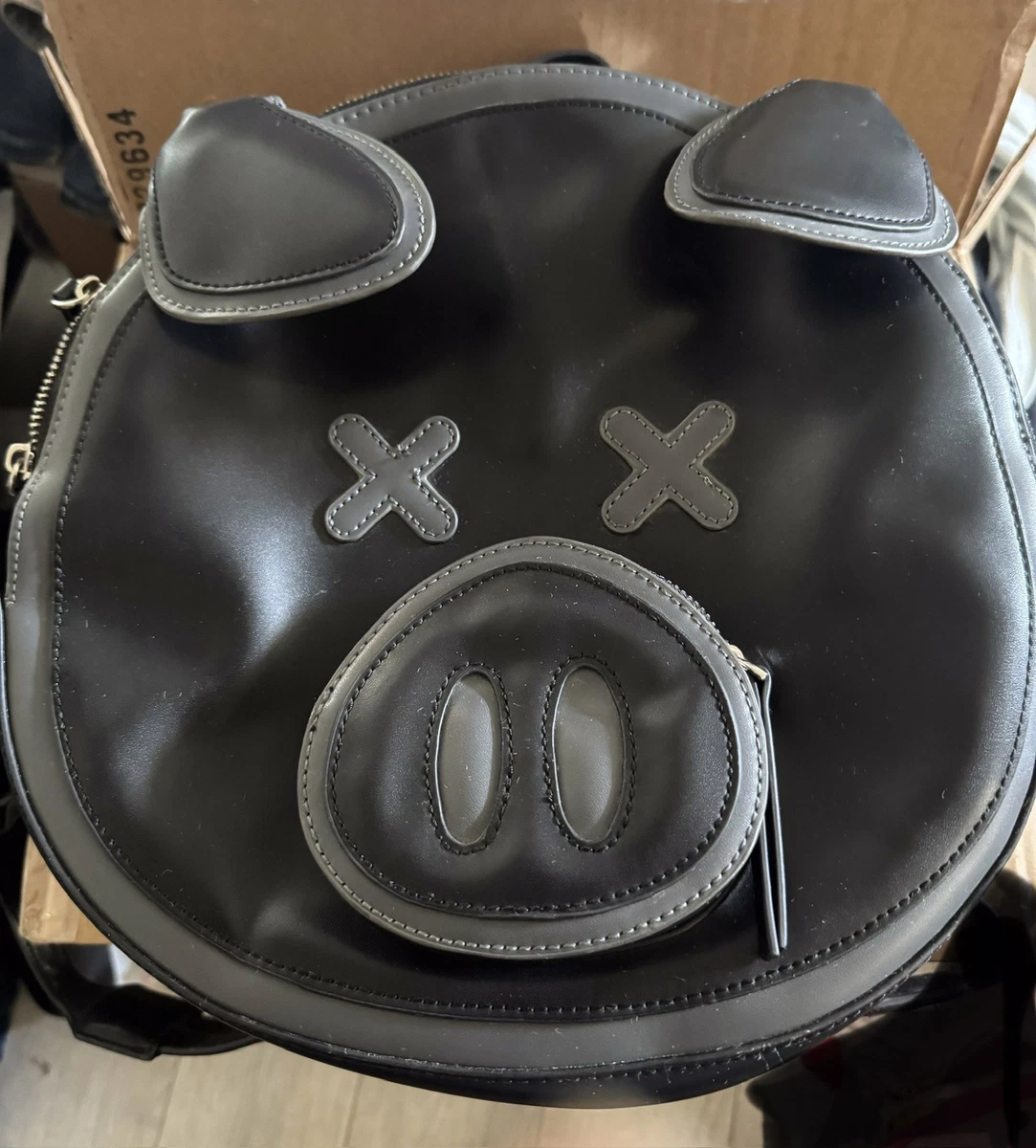 Jeffree Star x Shane Dawson Black Pig Face Backpack Dead Eyes Collector Shane Dawson Bags, Handbags & Purses for Women on Sale up to  main image 3