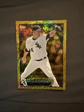 2012 Topps Gold Sparkle Chicago White Sox Baseball Card #518 Jake Peavy