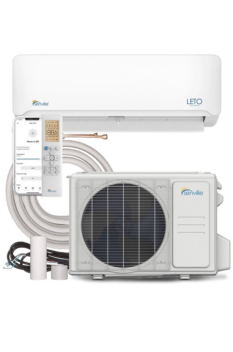 24000 BTU Ductless AC Mini Split Air Conditioner and Heat Pu