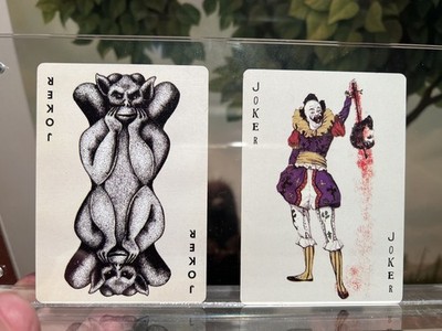 Why So Serious? 2 Joker Playing Cards - The Dark Knight ARG Promo Batman 2007
