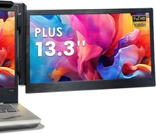 13.3'' Portable Monitors for Laptop Dual Screen extender Plug Play P1 Plus
