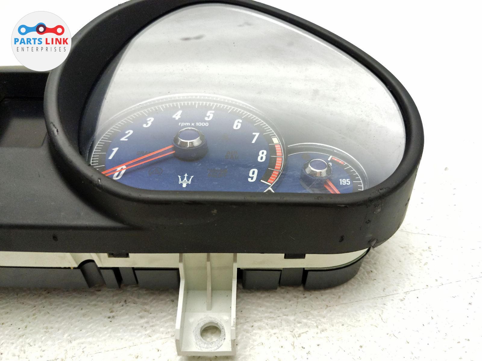 2007-10 MASERATI GRANTURISMO DASH INSTRUMENT CLUSTER SPEEDOMETER HARNESS M145