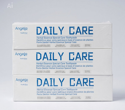6x Angelo HZS Daily Care Herbal Essence Zahnpasta Spezial Mundpflege Paket 
