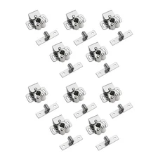 10 Pcs Silver Roller Catch Lock Durable For Dressers/Doors/Cabinets Accessories