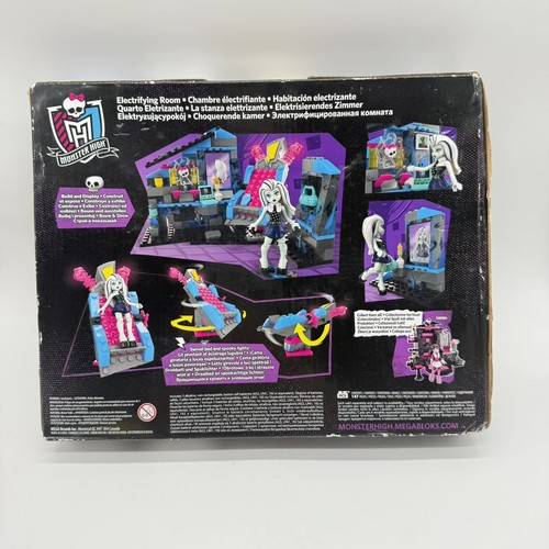 Mega Bloks Monster High Frankie Stein's Electrifying Room New Damaged Box - Picture 5 of 6