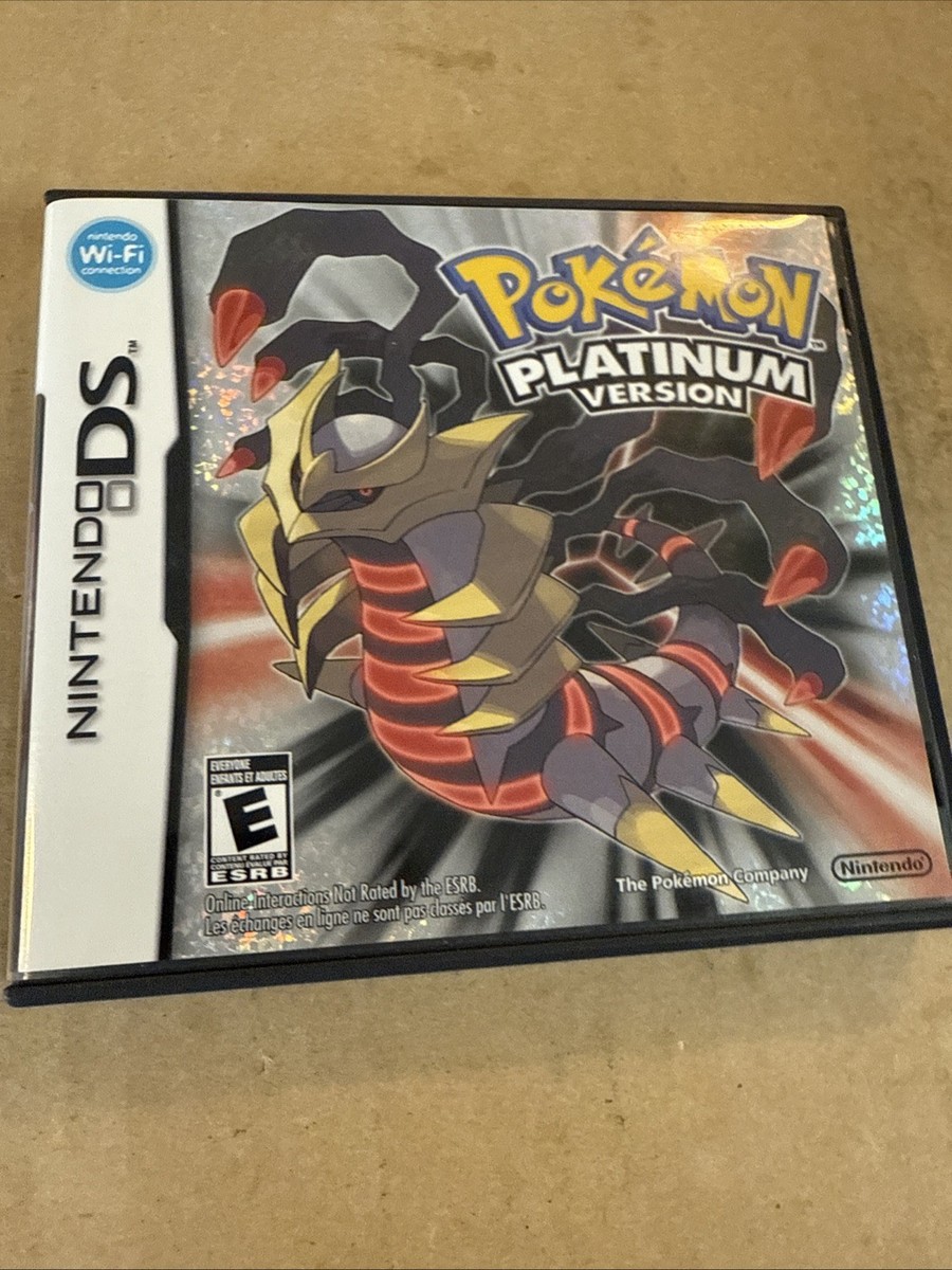 Pokémon Platinum Version Nintendo DS, 2009 CIB Complete In Box