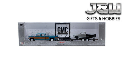 M2 1973 GMC Sierra 3500 & 1973 Chevrolet Cheyenne Super 10 36000-92 1/64