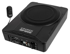 B-Ware Crunch GP1000 | 25 cm 250mm Aktiv Subwoofer Auto PKW Aktivbass Aktiv-Unte