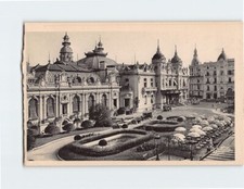 Postcard Casino et Hôtel de Paris, Monte-Carlo, Monaco, Monaco