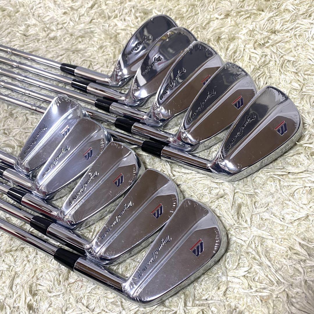 MIZUNO Pro TN-87 Iron Set 3-9 P.A.S Steel Shaft Flex S Right 