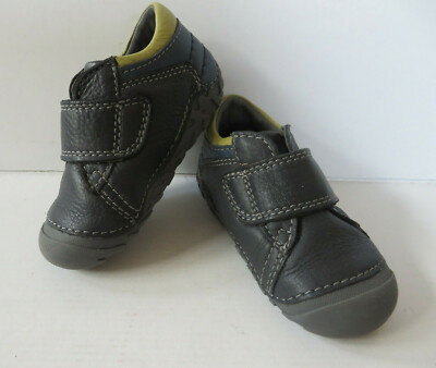 ELEFANTEN ° hübsche Sneakers 21 grau Leder Klett Jungen Schuhe